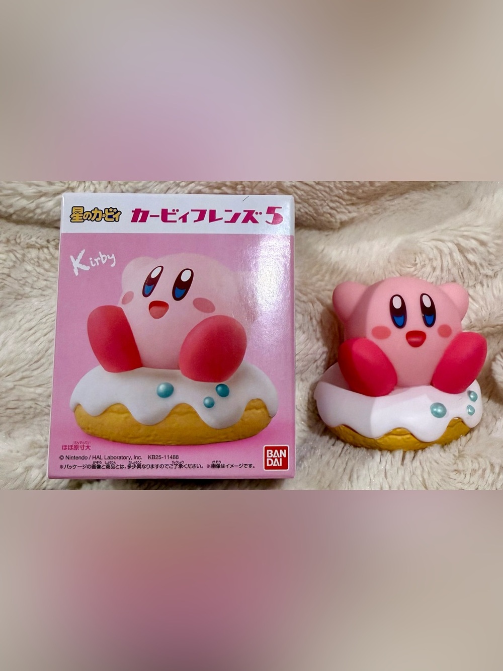 Bandai Nintendo Kirby Dream Land Friends Vol. 5 On Donut Figure